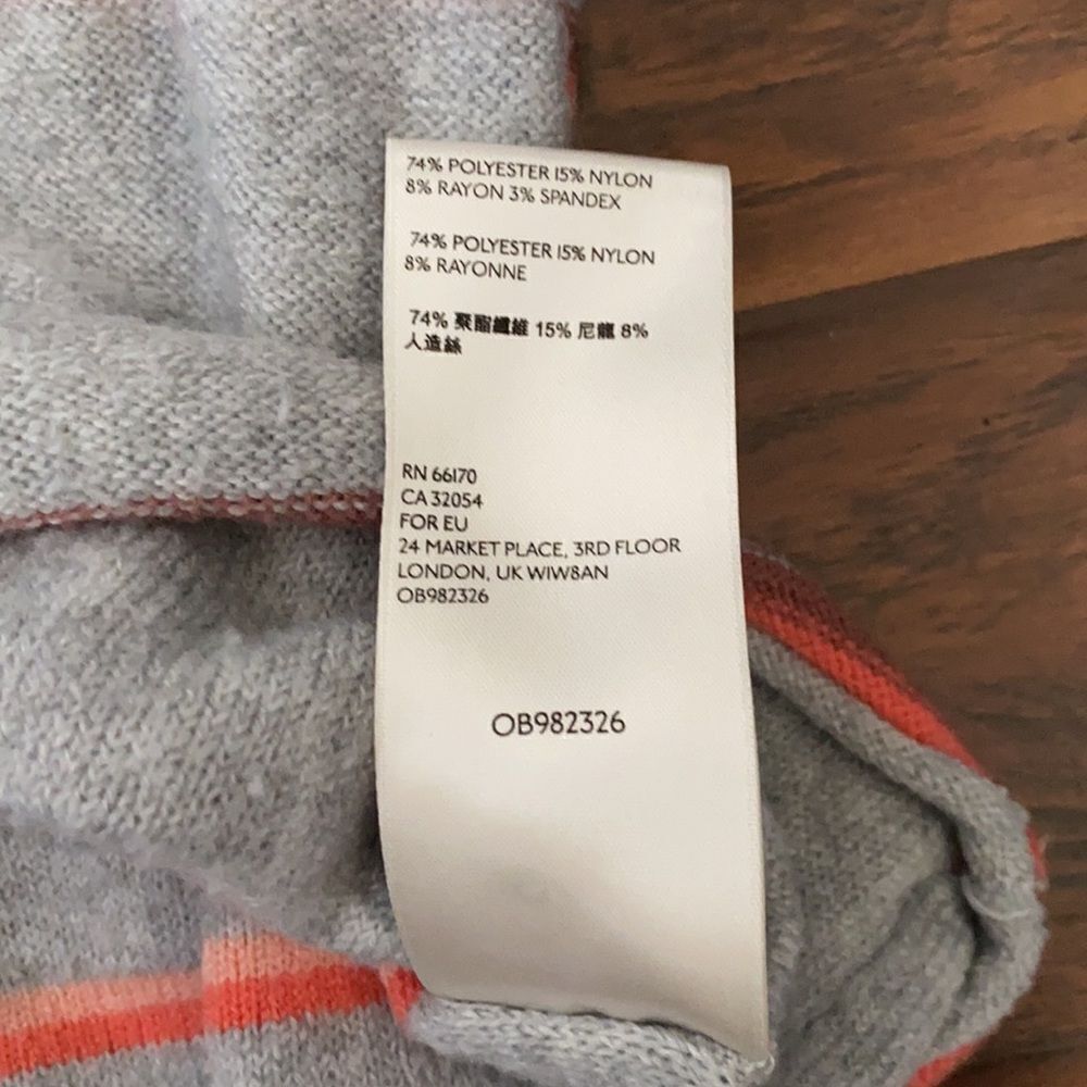 Free People Gray Stripe Sweater - Picture 13 of 14